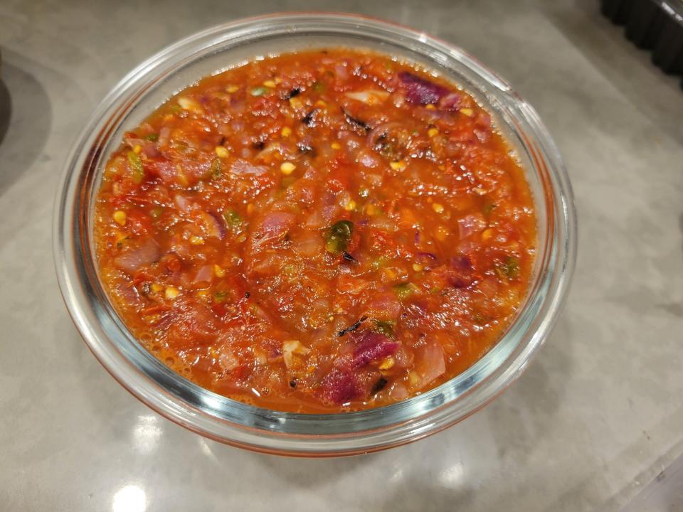 salsa in bowl