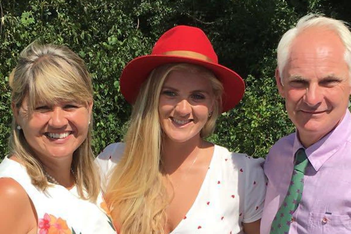  Diana and Adrian Strange lost their daughter Daisy, 25, (centre), to cancer   ( )