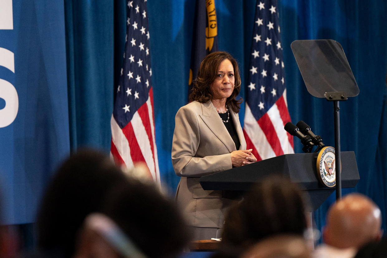 Kamala Harris ALLISON JOYCE/AFP via Getty Images