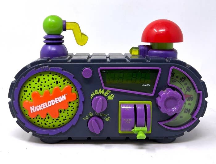 Nickelodeon alarm clock