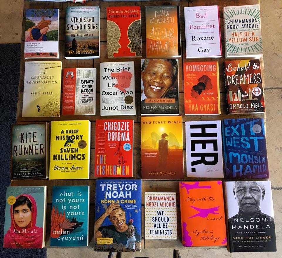A bookstore in New York revised their “shithole countries” display to say something much more inclusive