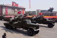 Corea del Norte lanzó este domingo 19 de mayo de 2013 un misil de corto alcance desde su costa este, el cuarto en dos días, indicaron unos oficiales en Seúl. (AFP/Archivo | Ed Jones)