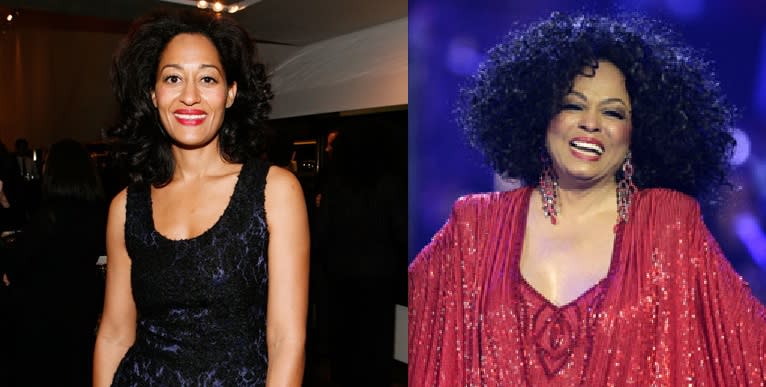 Tracee Ellis Ross & Diana Ross