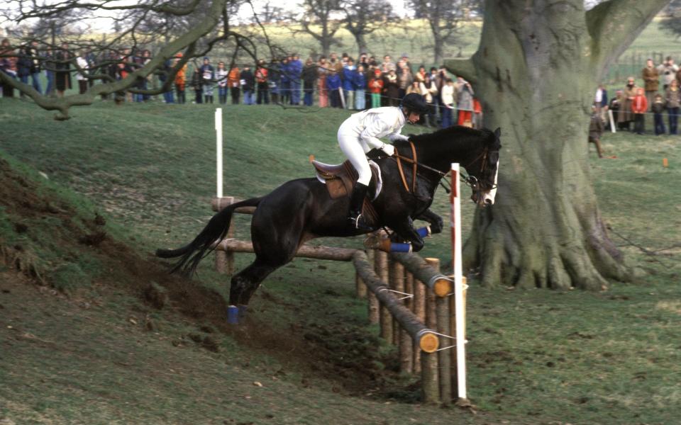 Princess Anne at Badminton - Kit Houghton