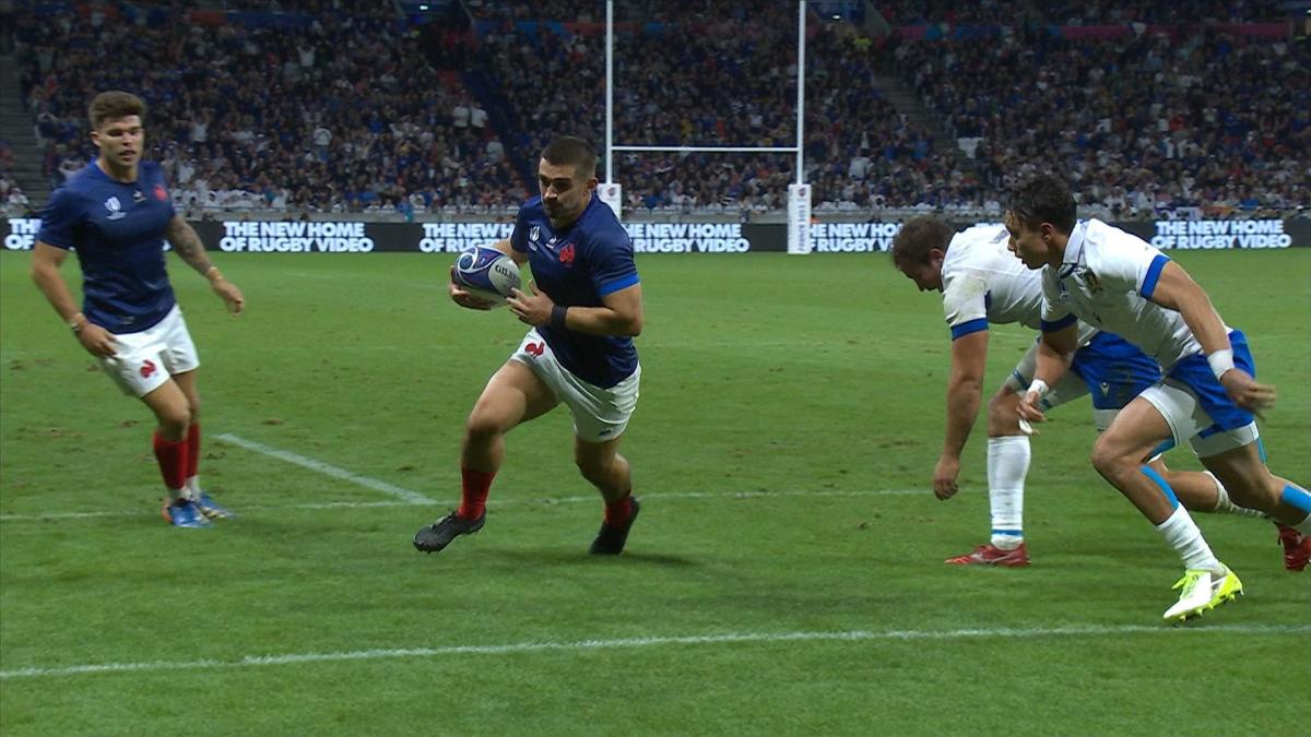 Highlights France v. Italy, Rugby WC Yahoo Sports