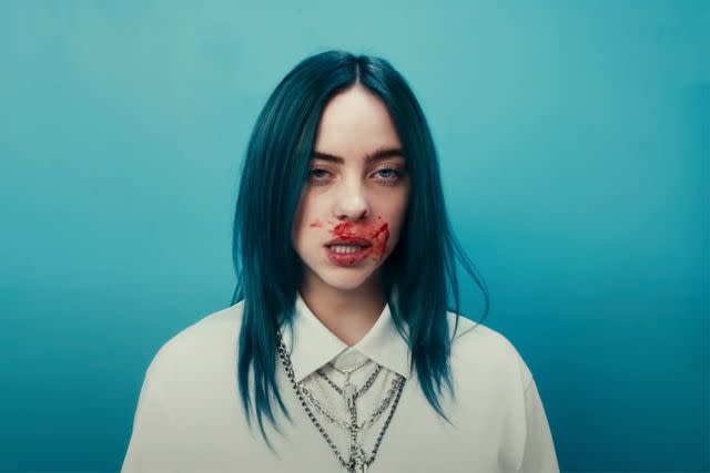 <p>Billie Eilish/YouTube</p> Billie Eilish - 'Bad Guy'.