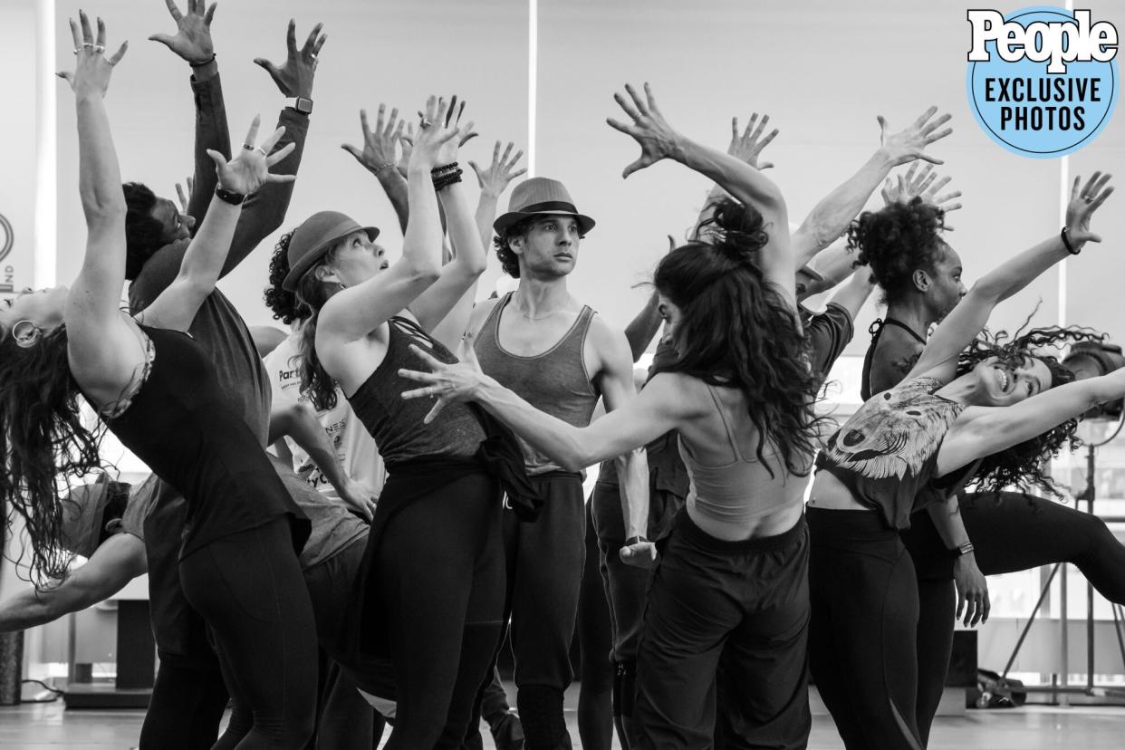 First Look at Rehearsals for Upcoming Broadway Revival of Bob Fosse's Dancin'. credited to Julieta Cervantes