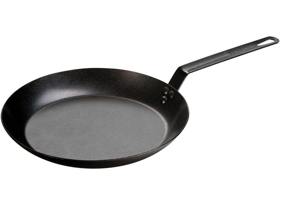 This pre-seasoned skillet is perfect for cooking your favorite meals just about anywhere. (Source: Amazon)