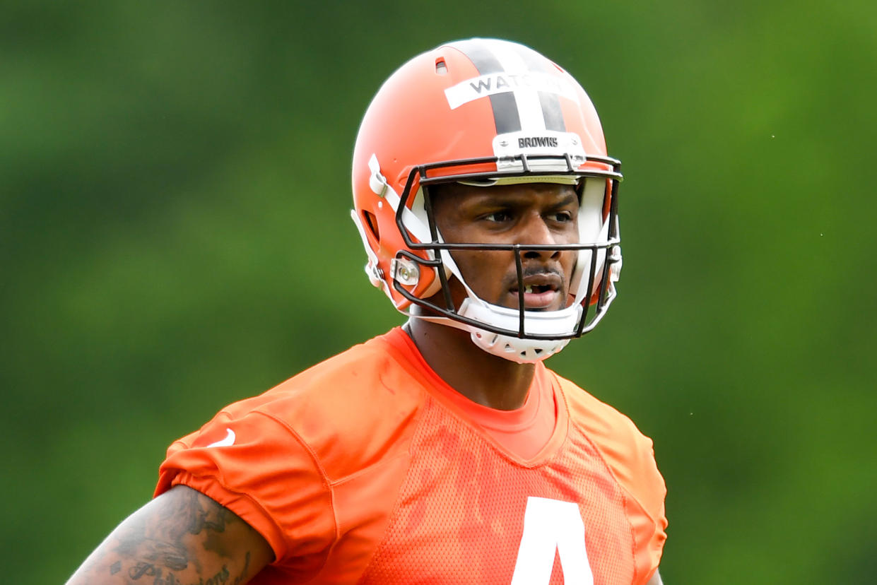 Deshaun Watson with the Browns.