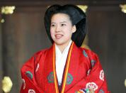 Ayako Moriya también dejó de ser princesa por amor. La <em>exroyal </em>japonesa pasó por la vicaría con Kei Moriya en 2018, renunciando así a su papel en la familia imperial nipona. (Foto: The Asahi Shimbun / Getty Images)