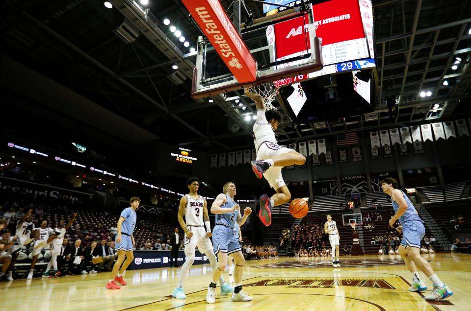The Missouri State Bears took on the Westminster College Blue Jays at Great Southern Bank Arena on Thursday, Nov. 2, 2023.