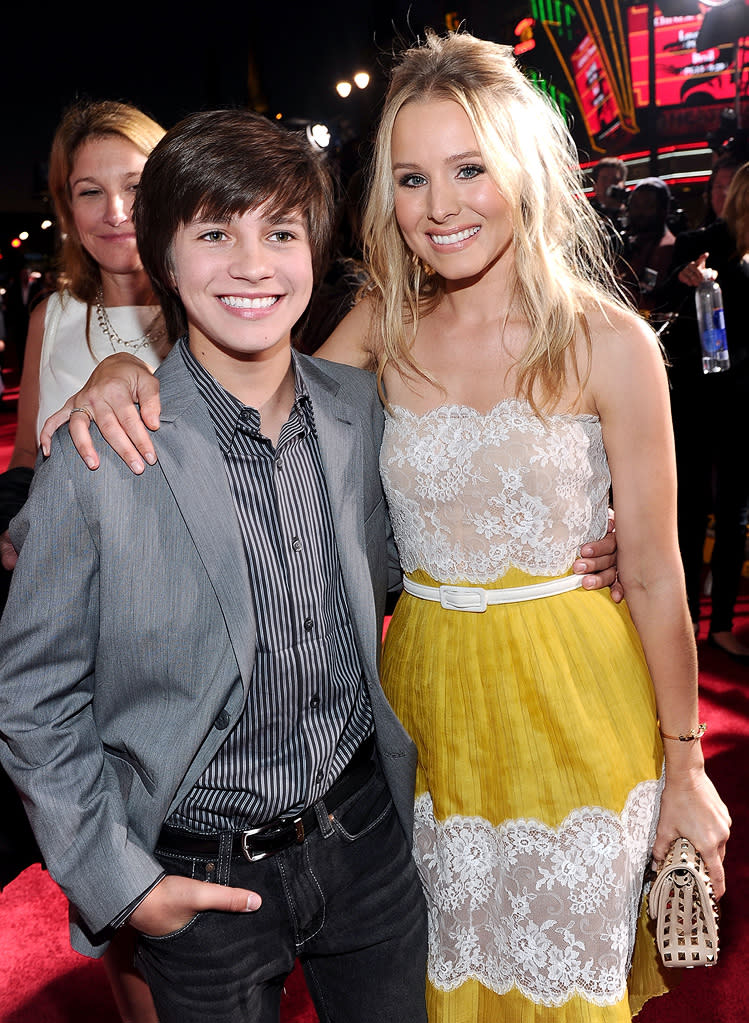 You Again LA Premiere 2010 Billy Unger Kristen Bell