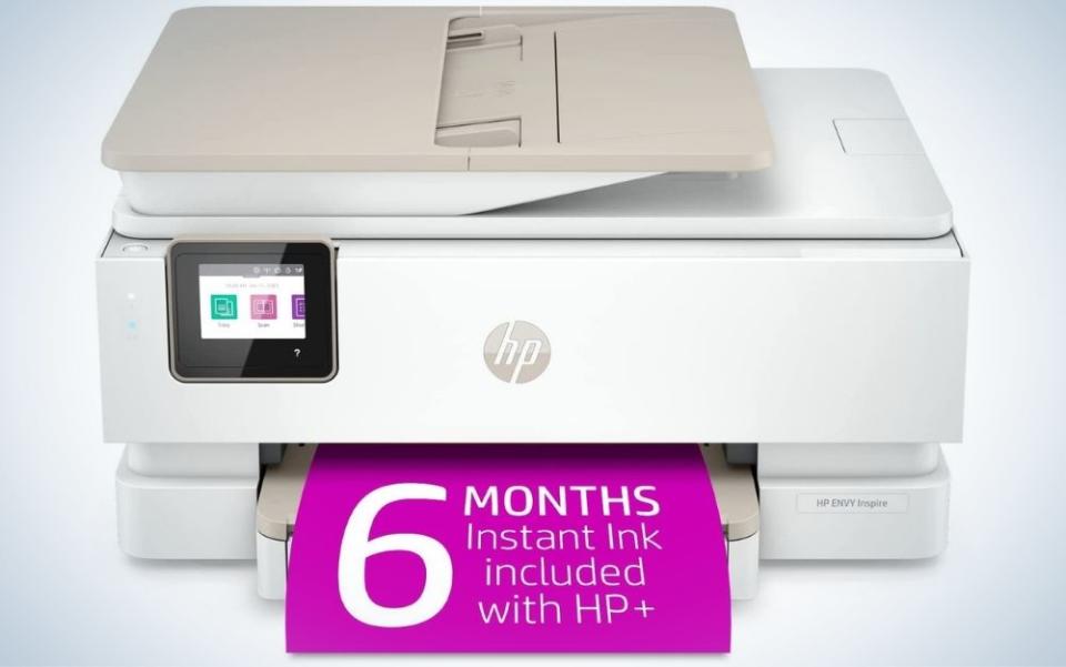 The HP Envy Inspire 9855E is the best all-in-one printer.