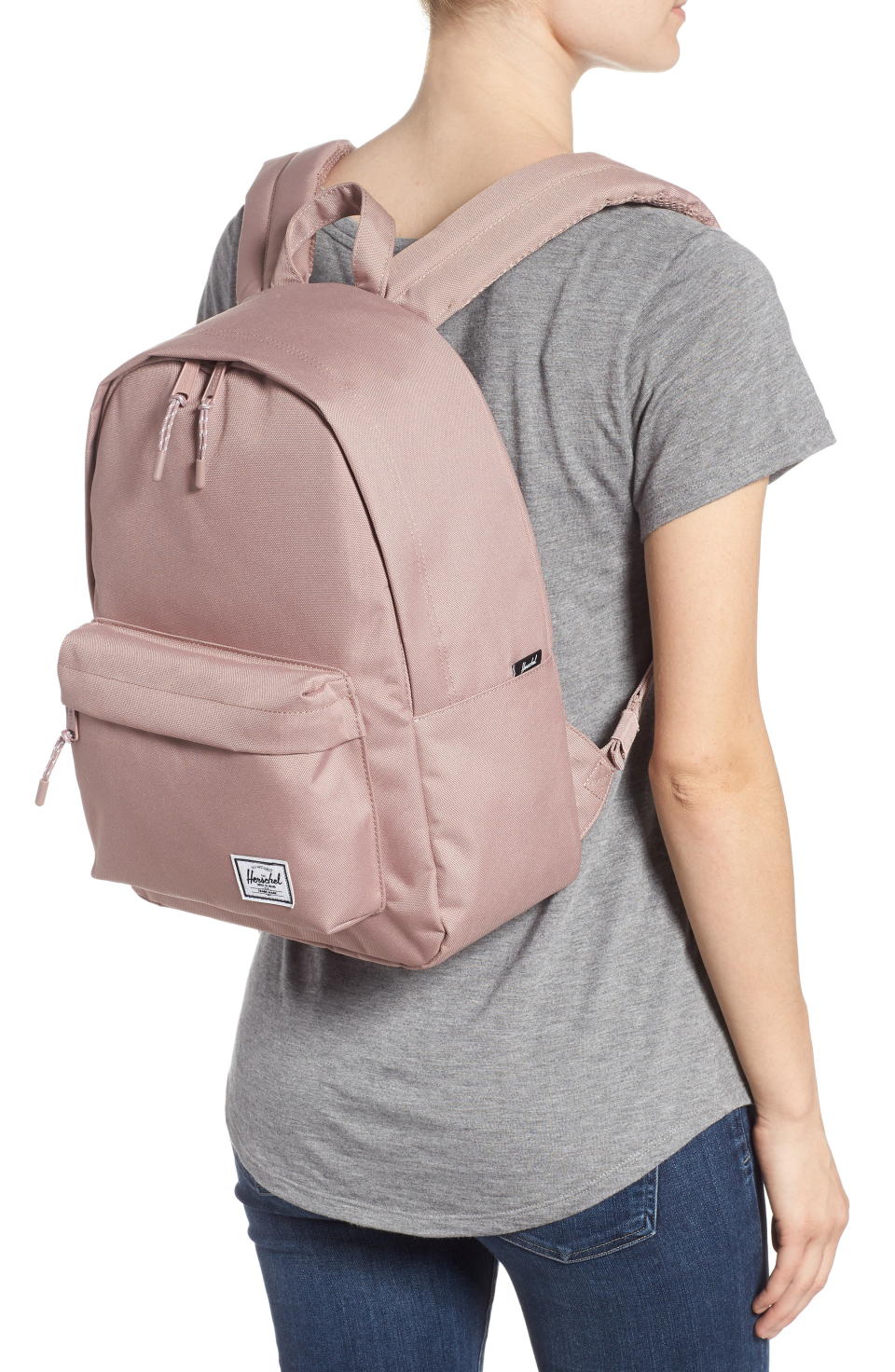 <p><strong>HERSCHEL SUPPLY CO.</strong></p><p>nordstrom.com</p><p><strong>$45.00</strong></p><p><a href="https://go.redirectingat.com?id=74968X1596630&url=https%3A%2F%2Fshop.nordstrom.com%2Fs%2Fherschel-supply-co-classic-mid-volume-backpack%2F4909558&sref=https%3A%2F%2Fwww.womansday.com%2Flife%2Fg955%2Fcheap-gifts-for-women%2F" rel="nofollow noopener" target="_blank" data-ylk="slk:Shop Now;elm:context_link;itc:0;sec:content-canvas" class="link ">Shop Now</a></p><p>Cute enough to grab on the go, but comfortable enough to keep her going all day long.</p>