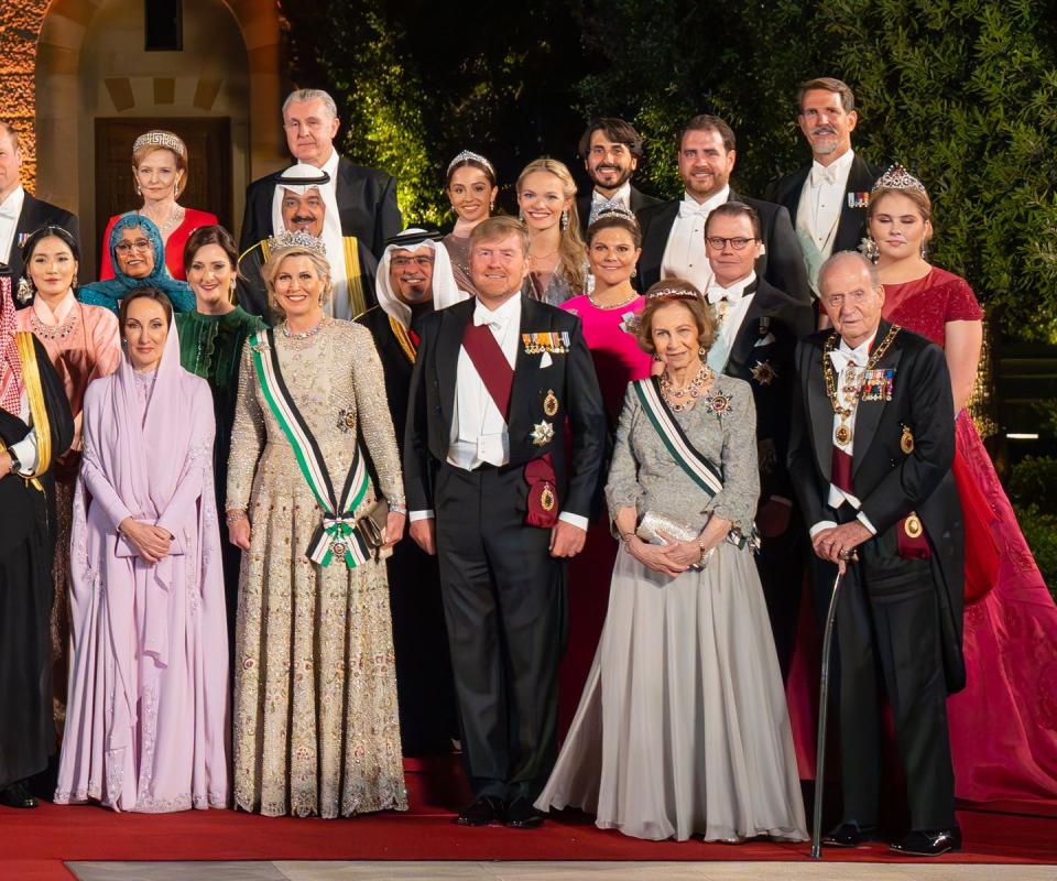 jordanian royal wedding portrait