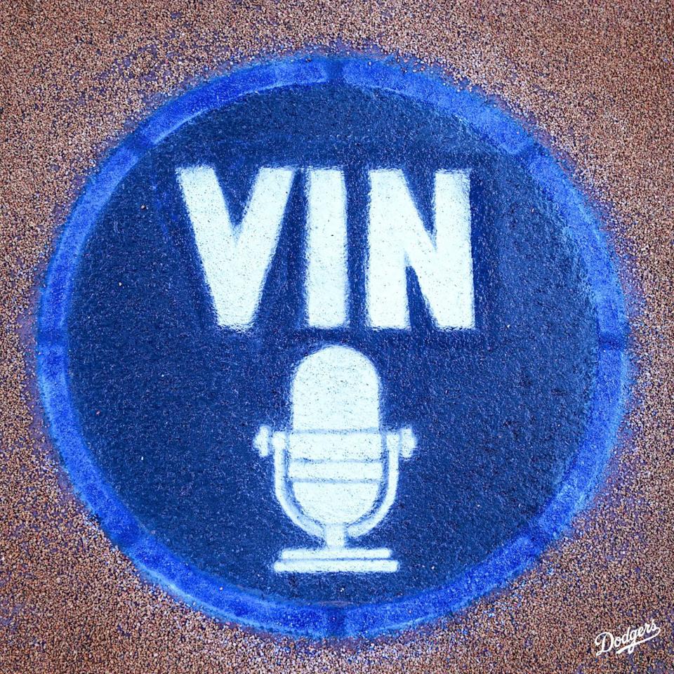 Vin Scully honor. Los Angeles Dodgers