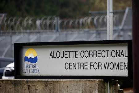 A sign of the Alouette Correctional Centre for Women, where Huawei CFO Meng Wanzhou is being held on an extradition warrant, is seen outside the facility in Maple Ridge, British Columbia, Canada December 8, 2018. REUTERS/David Ryder