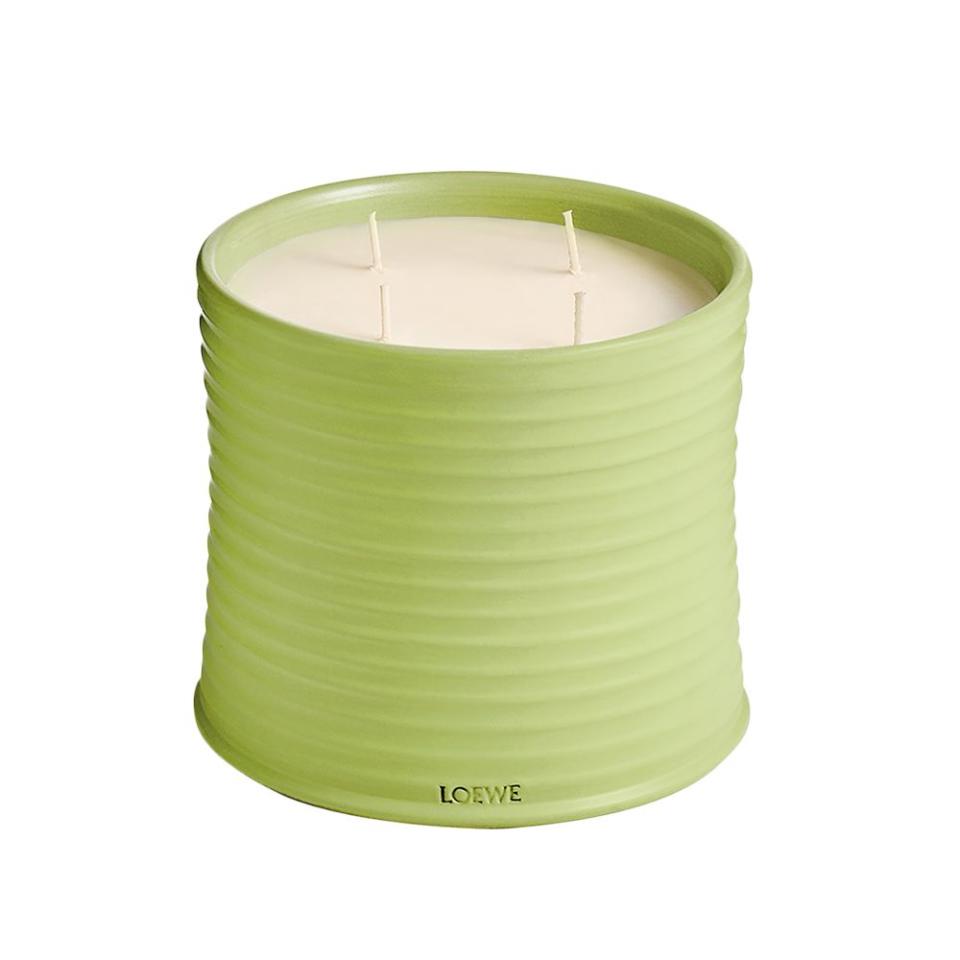 <p><a href="https://www.perfumesloewe.com/int/en_US/gifting/the-candle-you-wish-to-include/cucumber-candle-s-LW77323.html" rel="nofollow noopener" target="_blank" data-ylk="slk:Shop Now;elm:context_link;itc:0;sec:content-canvas" class="link ">Shop Now</a></p><p>Cucumber Candle </p><p>perfumesloewe.com</p><p>$120.00</p>