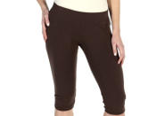 <div class="caption-credit"> Photo by: Rodale</div><b>Gaiam Yoga Capri</b> ($68, gaiam.com) Theses snug capris are made of soft, breathable organic cotton to help keep you cool while you get your sweat on. The body-skimming fit is flattering, a wide elastic waistband helps with tummy control, and a concealed back zipper pocket is great for storing a media player or key. <b><a rel="nofollow noopener" href="http://www.prevention.com/spring-shapeup-gear/index.html?cm_mmc=Yahoo_Blog-_-PVN_Shine-_-15%20Green%20Workout%20Looks-_-Great%20Workout%20Gear" target="_blank" data-ylk="slk:Flattering Workout Clothes for Spring;elm:context_link;itc:0;sec:content-canvas" class="link ">Flattering Workout Clothes for Spring</a></b>