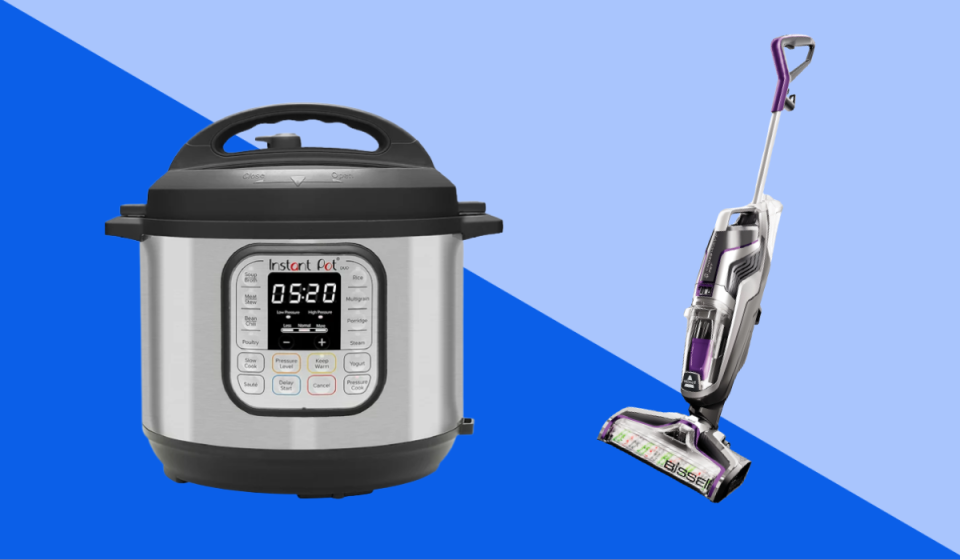 instant pot and bissell vac on sale at walmart