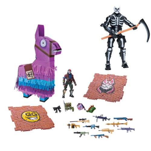 Solo Mode Figure and Fortnite Llama Loot Pinata. (Photo: Walmart)