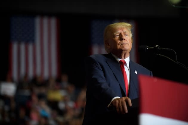 trump pardons - Credit: Jeff Swensen/Getty Images