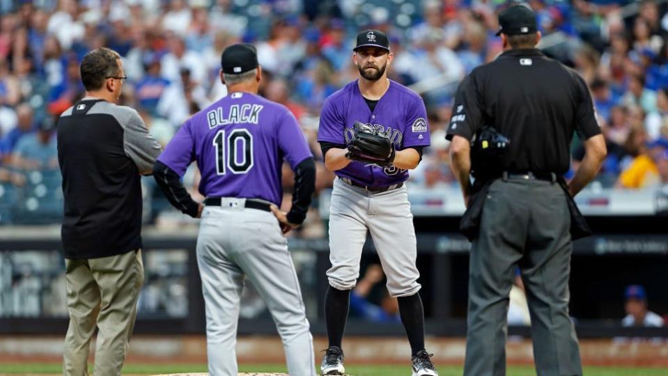 Tyler Chatwood’s numbers have been seriously affected by playing at Coors Field.