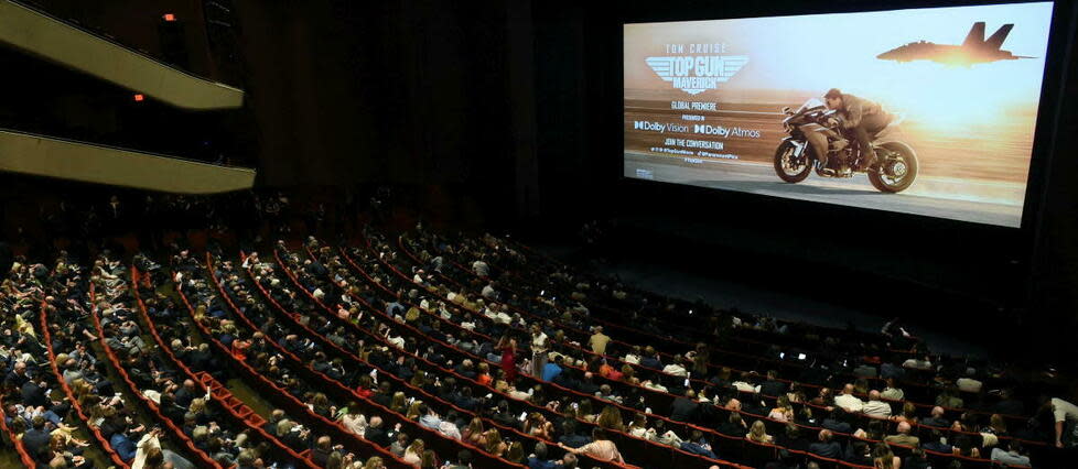 L'avant-première de Top Gun : Maverick, le 4 mai dernier à San Diego, Californie.  - Credit:VIVIEN KILLILEA / GETTY IMAGES NORTH AMERICA / Getty Images via AFP