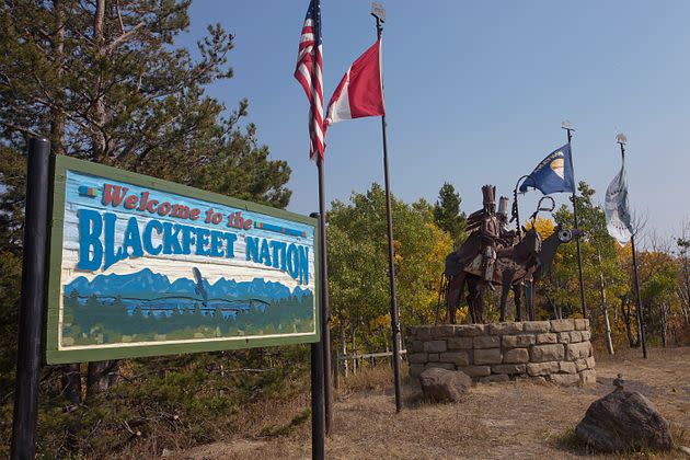 Residents of Montana's reservations, where mail service is poor and unreliable, often rely on mass ballot collection drives to vote. But a new law signed by Gov. Greg Gianforte (R) would heavily restrict the practice.   (Photo: Ullstein Bild via Getty Images)