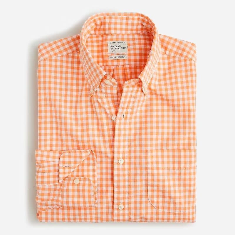 <p><strong>J.Crew</strong></p><p>jcrew.com</p><p><strong>$29.99</strong></p><p><a href="https://go.redirectingat.com?id=74968X1596630&url=https%3A%2F%2Fwww.jcrew.com%2Fp%2FBJ705&sref=https%3A%2F%2Fwww.countryliving.com%2Fshopping%2Fg42803234%2Feaster-outfits%2F" rel="nofollow noopener" target="_blank" data-ylk="slk:Shop Now;elm:context_link;itc:0;sec:content-canvas" class="link ">Shop Now</a></p><p>Step out in style with J.Crew's crisp Secret Wash Cotton Poplin Shirt! Its classic fit and springy pattern combo make sure you'll be looking your best at any event, while its artisanal craftsmanship ensures this piece will hold up to anything the day throws at you. Timeless and versatile, it's sure to become a staple in your wardrobe</p>