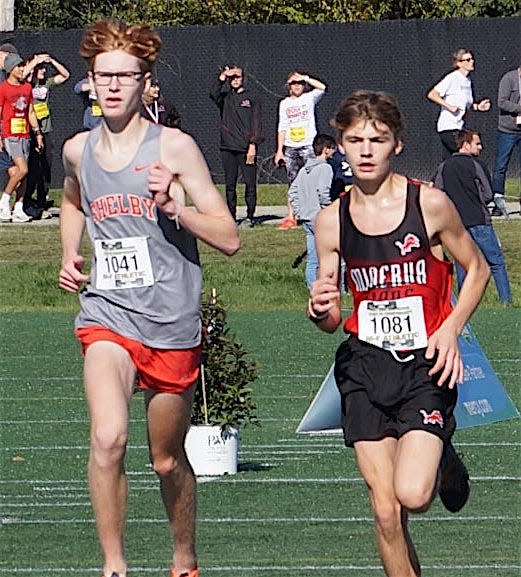 Owen Grubb competed at the state meet this past weekend, placing 156th in 18:04.