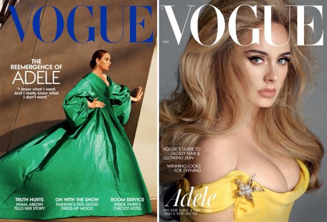 Just exquisite': Adele earns high praise from fans as she appears on  British and US Vogue