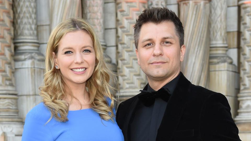 Rachel Riley and Pasha Kovalev attend the 2022 Tusk Ball