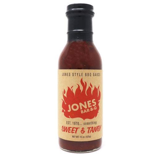 13) Jones Bar-B-Q Sweet & Tangy BBQ Sauce