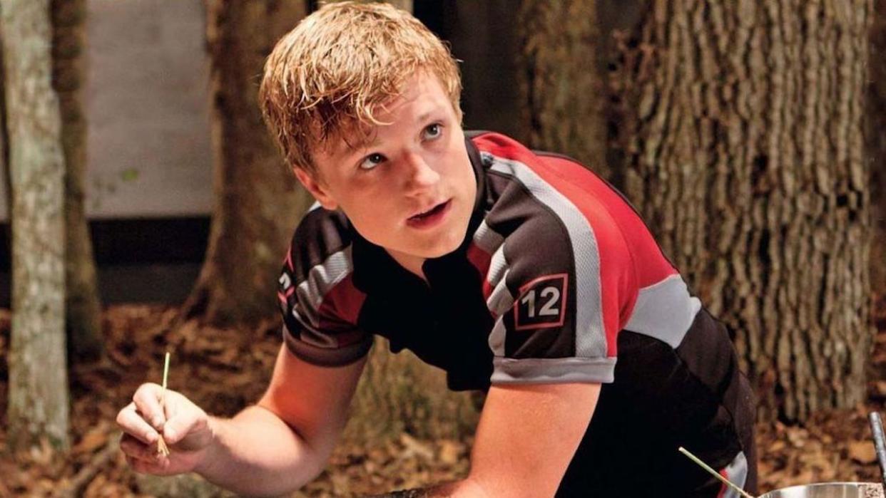  Josh Hutcherson as Peeta in The Hunger Games. 