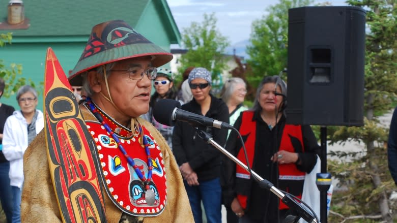 Paddling with their ancestors: Yukon First Nations hit the ocean in traditional canoe