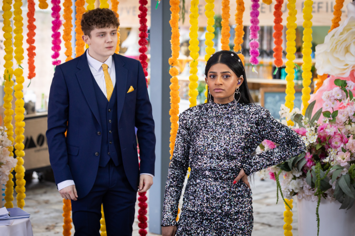 tom and yazz cunningham in hollyoaks
