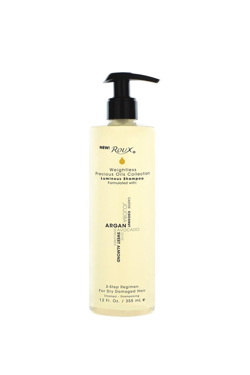 Roux Weightless Precious Oils, Best moisturizing shampoos for dry scalp