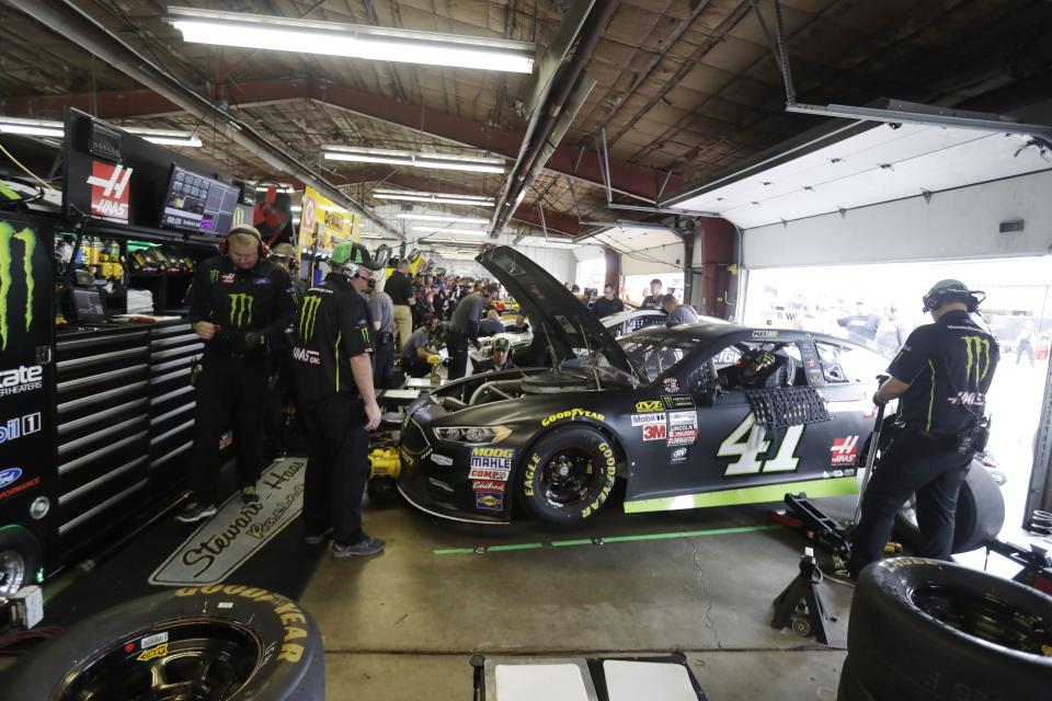 You won't see a garage scene like this for a while. (AP Photo/Carlos Osorio)