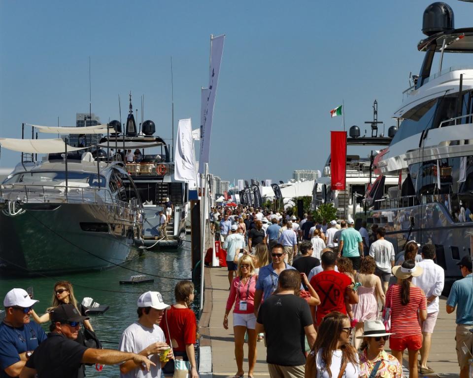 Tickets for the floating party start at $43 for adults, $16.50 for kids. Discover Boating Miami International Boat Show.
