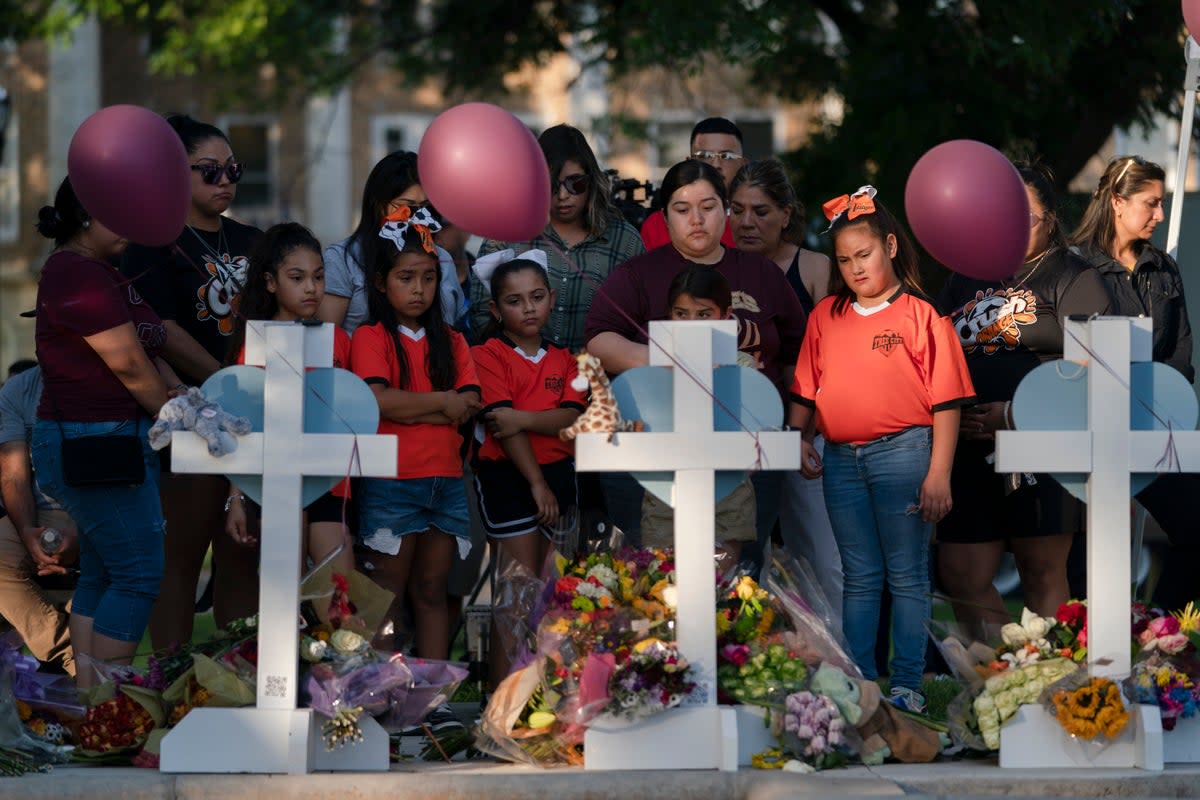 APTOPIX Texas School Shooting (Copyright 2022 The Associated Press. All rights reserved)