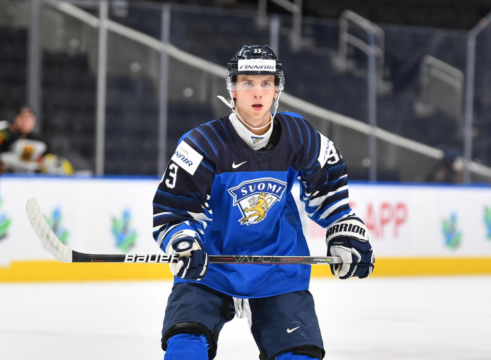 This isn't the first time Brad Lambert has suited up at the World Juniors. (Photo by Andy Devlin/ Getty Images)