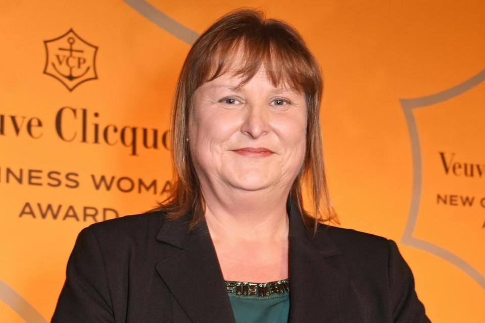 Alison Brittain: winner of the Veuve Clicquot businesswoman of the year award (Dave Benett)