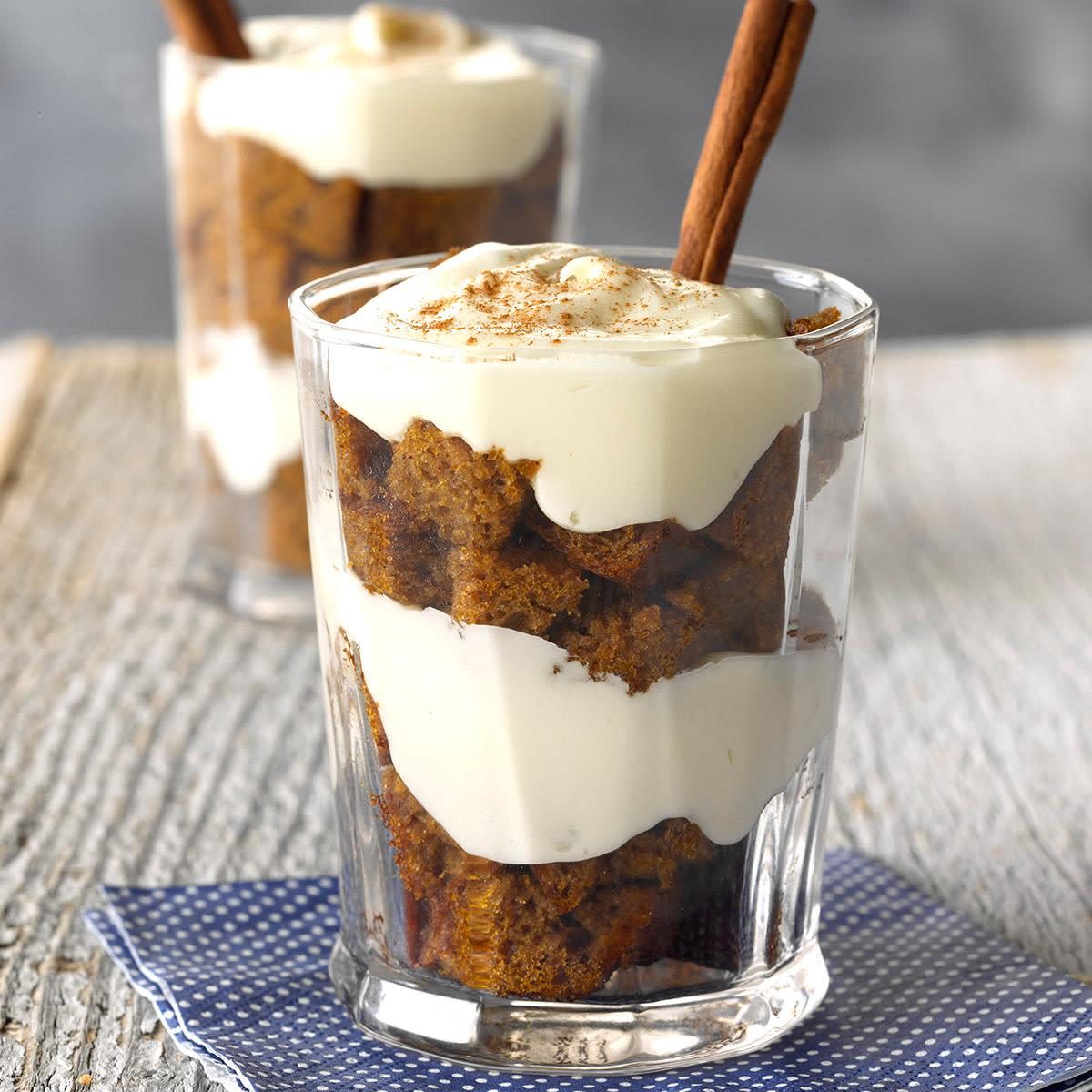 Mini Pumpkin Spice Trifles