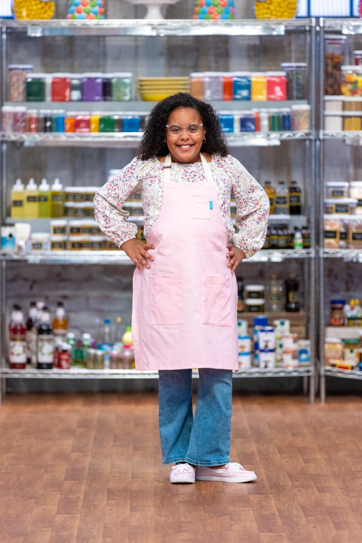 Contestant Madison Lendor, as seen on "Kids Baking Championship," Season 12.