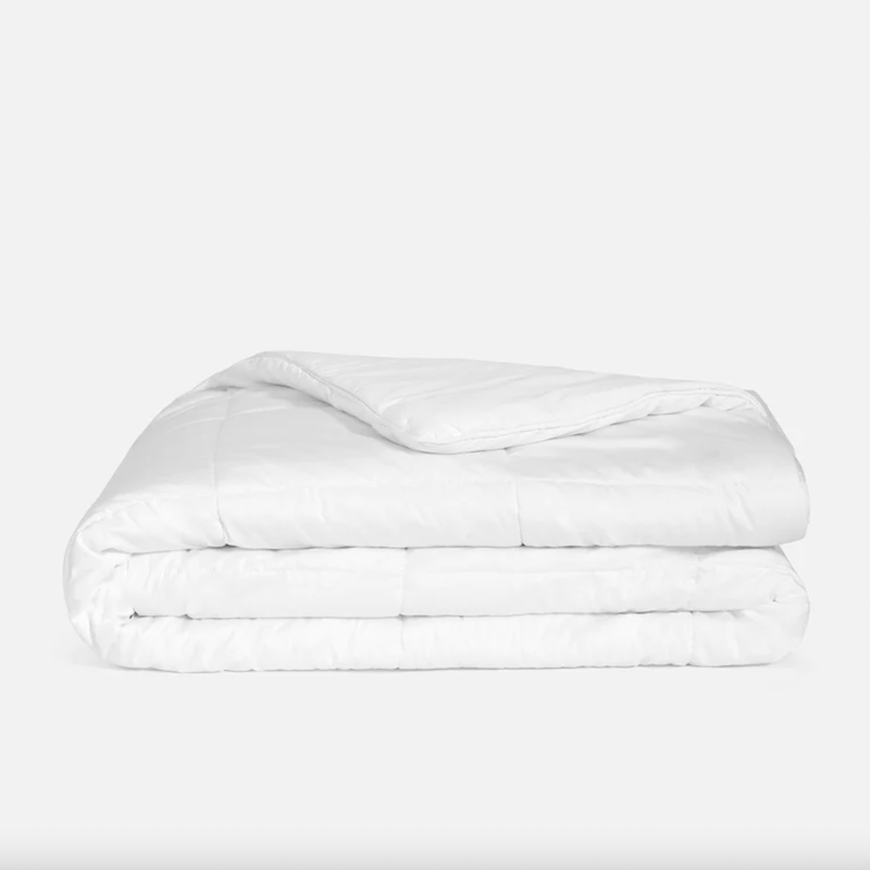 <p><a href="https://go.redirectingat.com?id=74968X1596630&url=https%3A%2F%2Fwww.brooklinen.com%2Fproducts%2Fweighted-comforter&sref=https%3A%2F%2F" rel="nofollow noopener" target="_blank" data-ylk="slk:Shop Now;elm:context_link;itc:0;sec:content-canvas" class="link ">Shop Now</a></p><p>Weighted Comforter</p><p>brooklinen.com</p><p>$296.65</p>