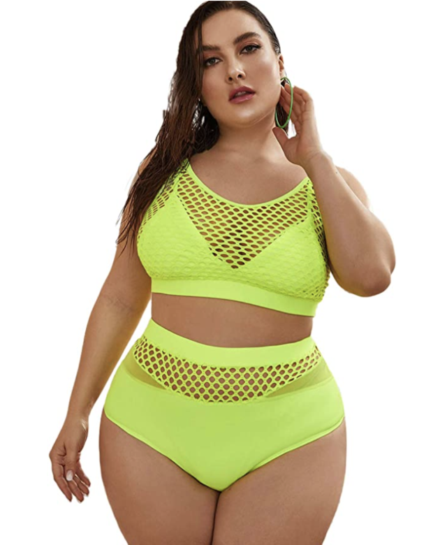 Greek Goddess One-piece Full Coverage Swimwear Plus size – Fitted With Flair