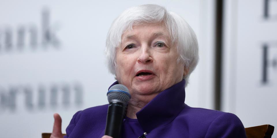 Treasury Secretary Janet Yellen.