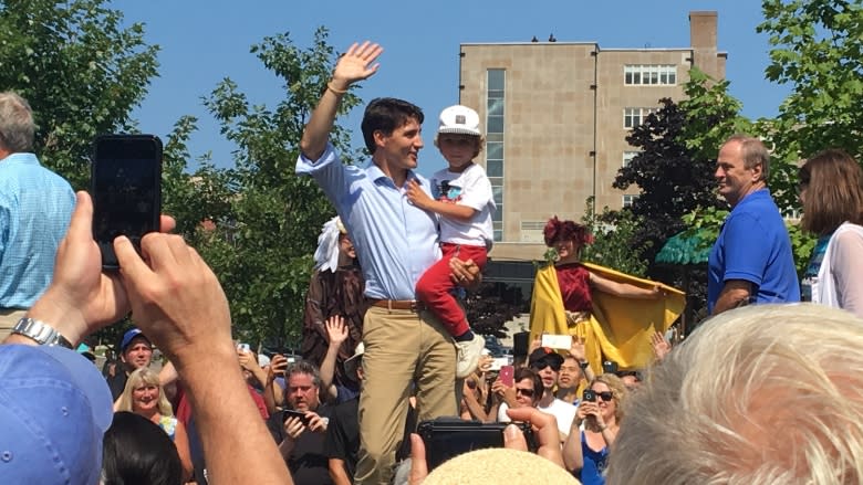 Why Justin Trudeau brought his son to P.E.I.