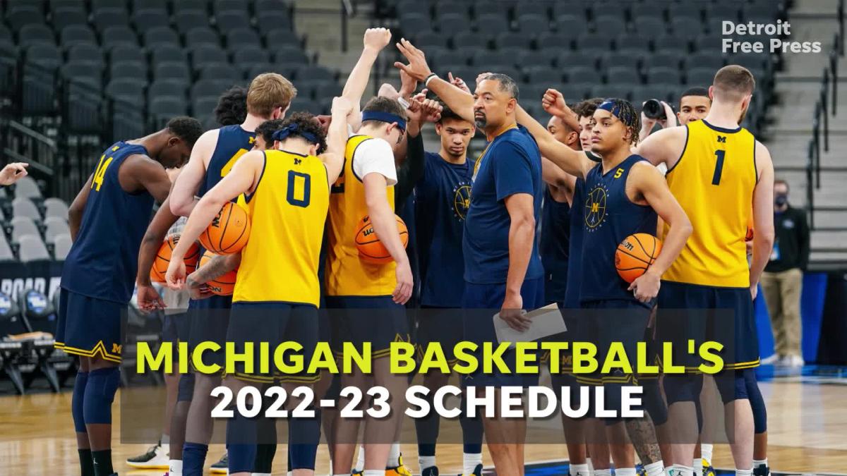 Michigan basketball's 202223 schedule